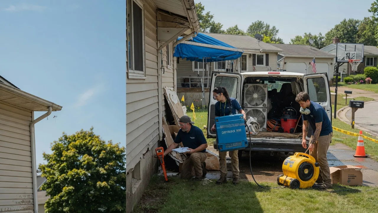 Ceiling Leak Cleanup in Prinsburg, MN near me